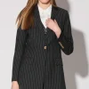 Walter Baker Trishelle Blazer, Spade Stripe Suiting^Women Jackets