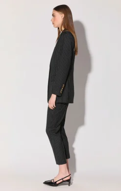 Walter Baker Trishelle Blazer, Spade Stripe Suiting^Women Jackets
