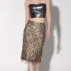 Walter Baker Trixie Skirt, Gold Beam Sequin^Women Bottoms