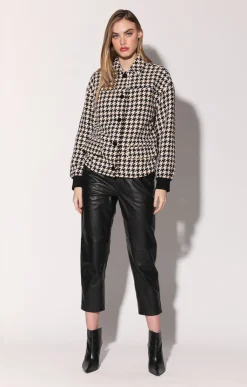 Walter Baker Turner Jacket, Herald Houndstooth^Women Jackets