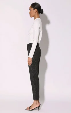 Walter Baker Tyler Pant, Sparkle Stripe Tweed^Women Bottoms