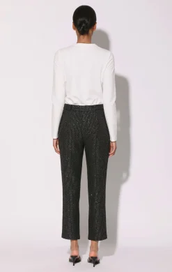 Walter Baker Tyler Pant, Sparkle Stripe Tweed^Women Bottoms